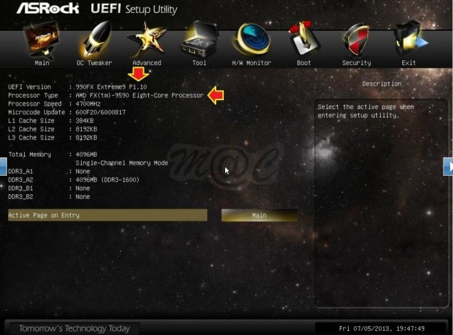 AMDFX-95905GHz BIOS
