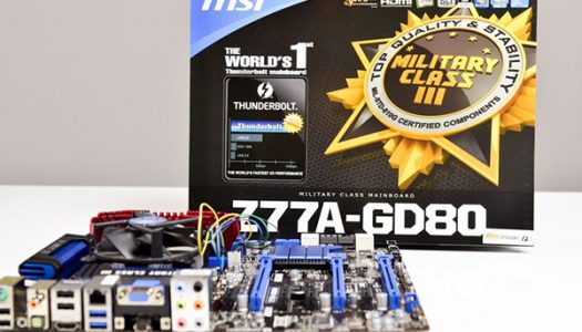 Aparece Thunderbolt en MSI Z77A-GD80