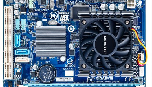 GIGABYTE lanza su nueva placa madre Mini-ITX C1007UN-D
