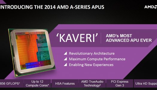 AMD lanza hoy sus nuevos APU A-Serias 2014 “Kaveri”