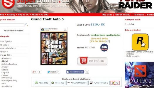 Grand Theft Auto V ahora es listado no sólo en PC, sino que también en XBOX ONE y PS4