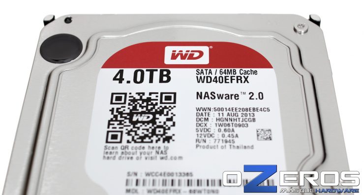 Review: Disco Duro WD Red NAS Storage de 4TB de 64MB en caché | OZEROS