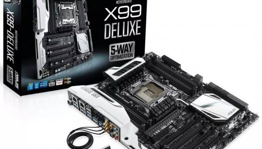 Se filtra la nueva ASUS X99 Deluxe – Blanco y Negro es la nueva moda