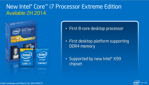 Intel Haswell-E + Memorias DDR4 + Placas madres X99 = Este 29 de agosto