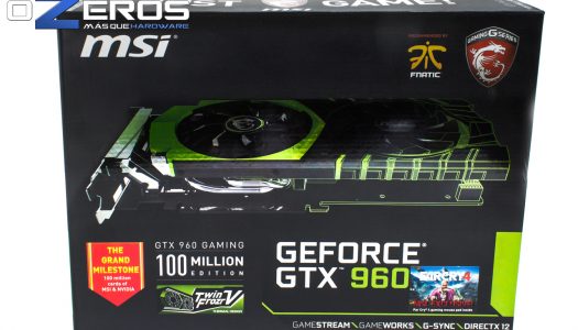 Review: Tarjeta Gráfica MSI GeForce GTX 960 Gaming 100 Million Edition