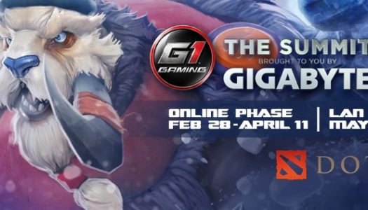 GIGABYTE es el patrocinador principal de The Summit 3 2015, el torneo internacional del juego DOTA 2