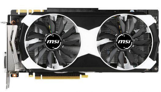 MSI presenta una nueva tarjeta gráfica GeForce GTX 980 Ti Armor2X OC