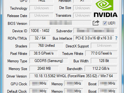Se filtran las primeras imágenes y caracteristicas de la nueva NVIDIA GTX 950