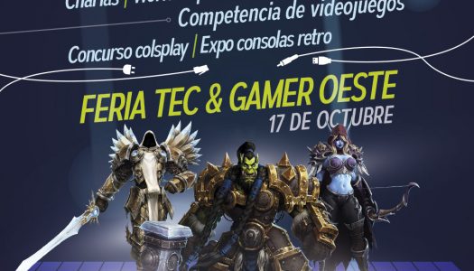 oZeros te invita a la Feria Tec & Gamer Oeste este próximo 17 de Octubre