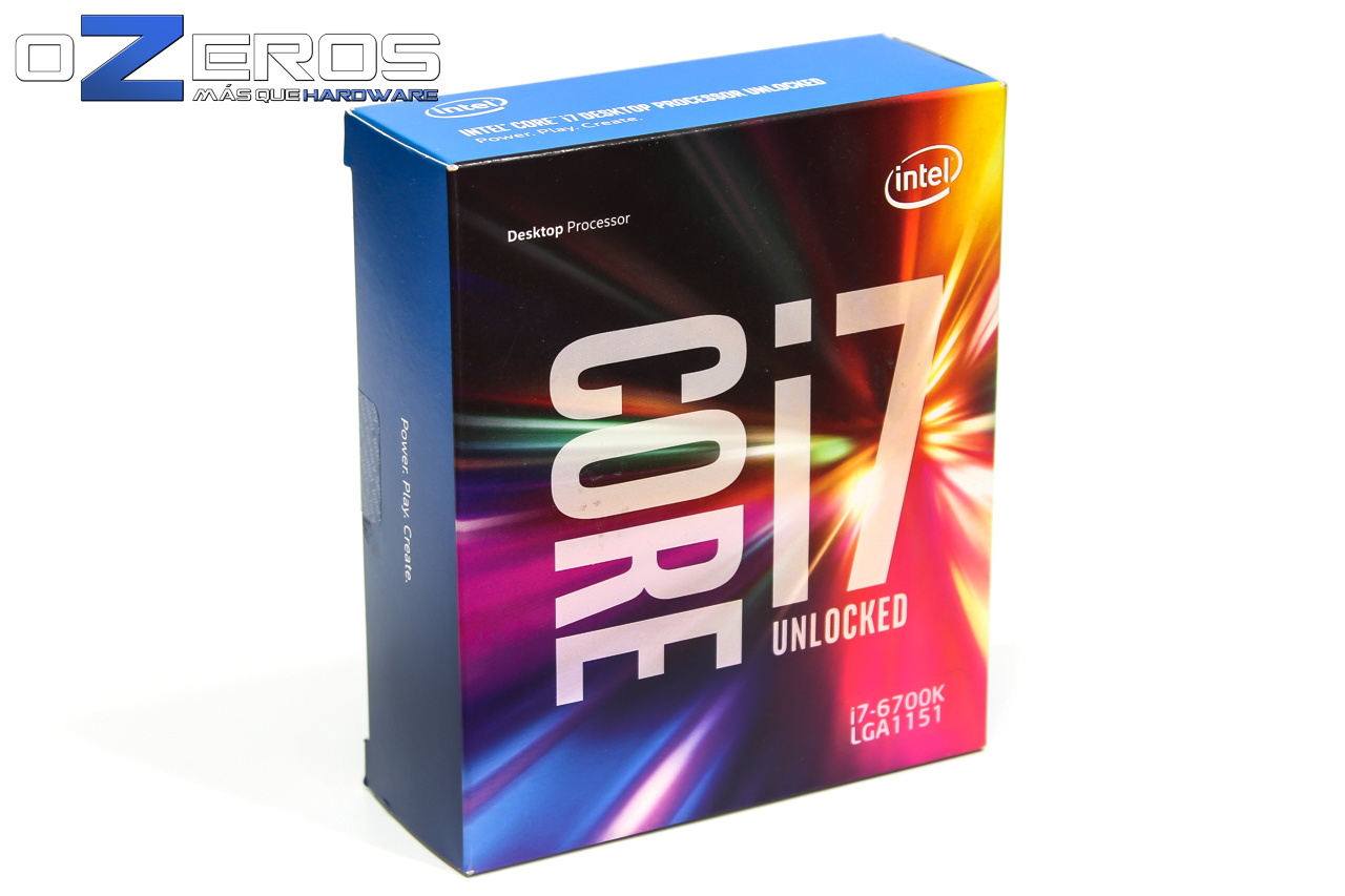 4 GHz, 8 m de caché, lga1151 Intel Core I7-6700K del procesador 