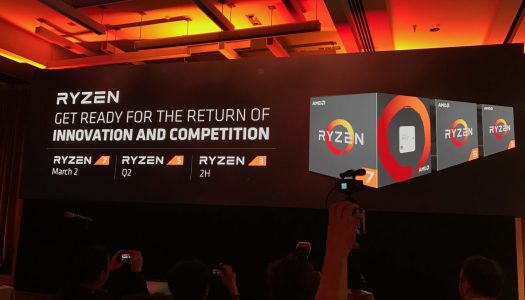 CPUs AMD R5 y R3 serán lanzados a continuación de Ryzen-7