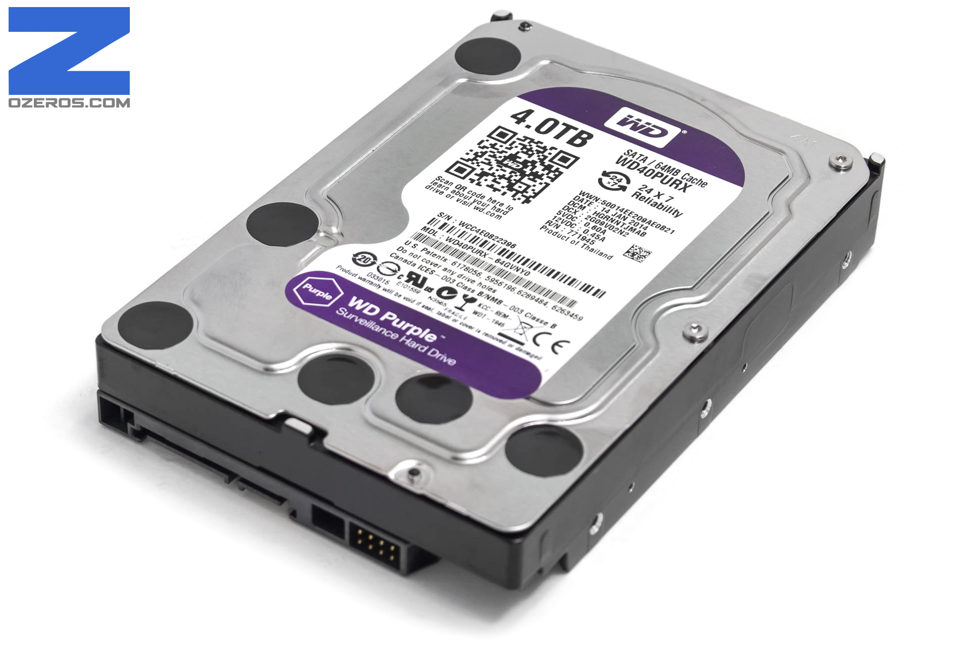 Review: Disco Duro WD Purple 4TB WD40PURX – Confianza y capacidad sistemas de seguridad |