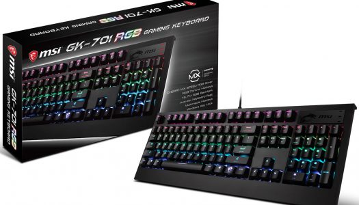 MSI presenta nuevo teclado mecánico con iluminación RGB