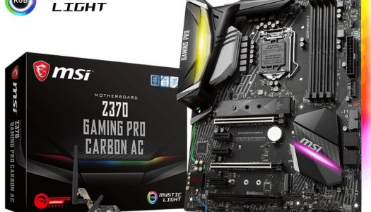 MSI lanza la Z370 Gaming Pro Carbon AC y la Z370 GODLIKE Gaming