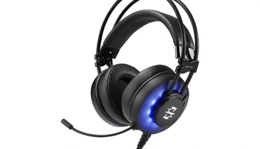 Sharkoon lanza nuevos audífonos gaming USB con iluminación LED azul