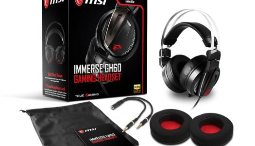 MSI anuncia los audífonos Immerse GH60 y el kit Vigor GK40