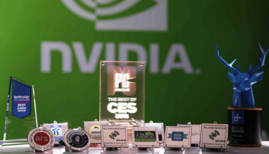 CES 2018: NVIDIA acumula premios en las categorías de juegos y automóviles