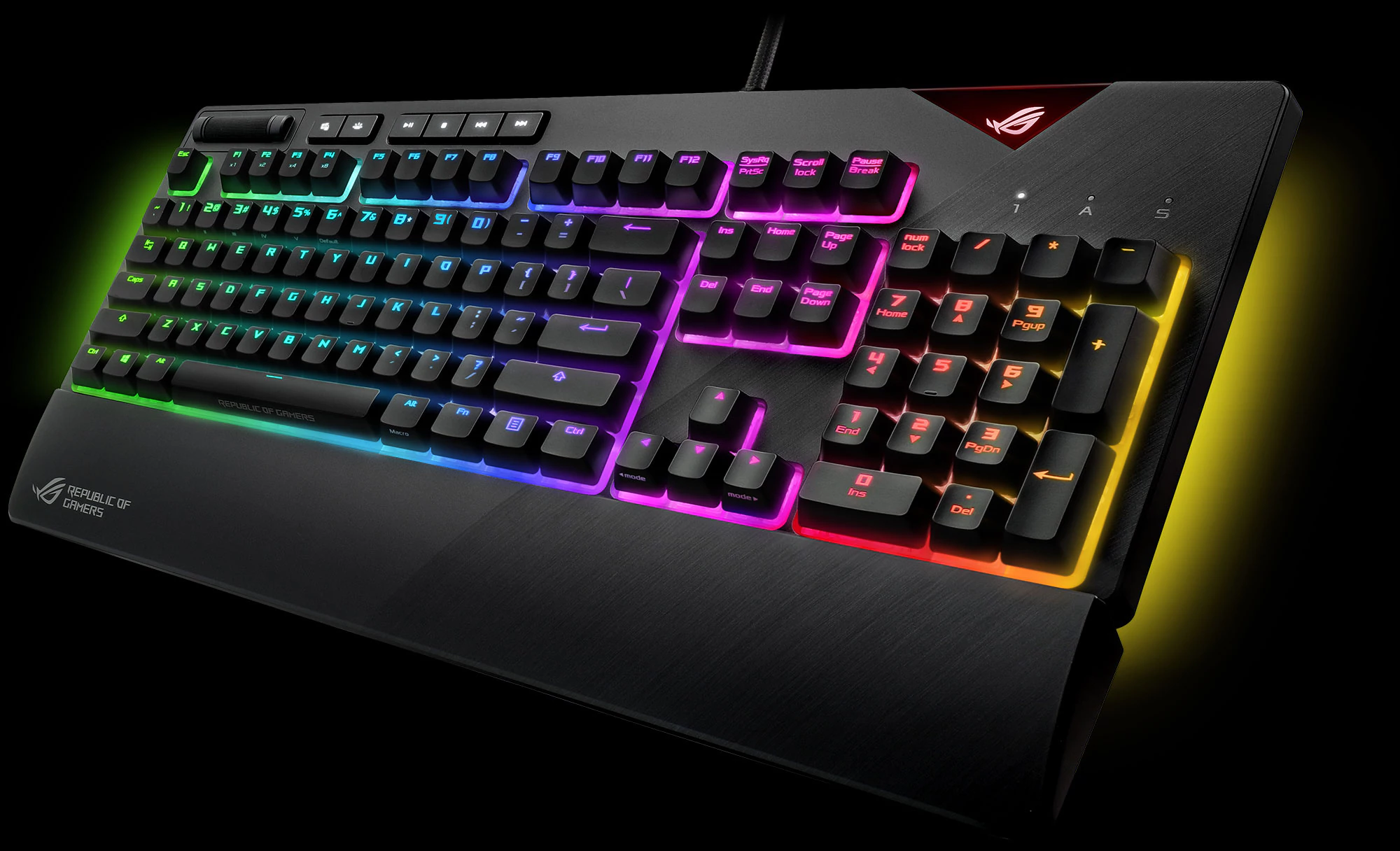 ASUS se prepara para lanzar su nuevo teclado Strix Flare RGB