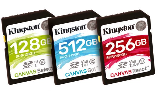 Kingston Digital anuncia nueva serie de tarjetas flash ‘Canvas’
