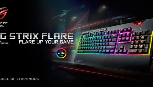 ASUS Republic of Gamers anuncia su nuevo teclado ROG Strix Flare