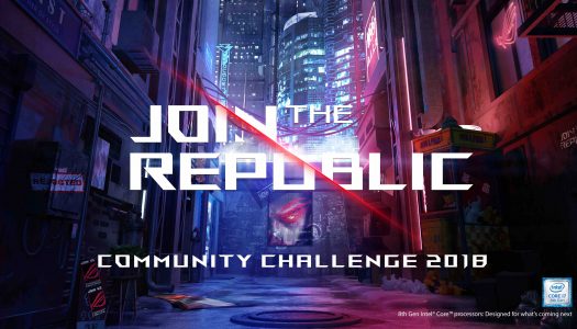 ASUS anuncia ROG Join the Republic: Community Challenge 2018