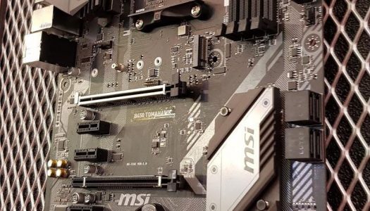 MSI muestra la primera placa madre con chipset B450 de AMD