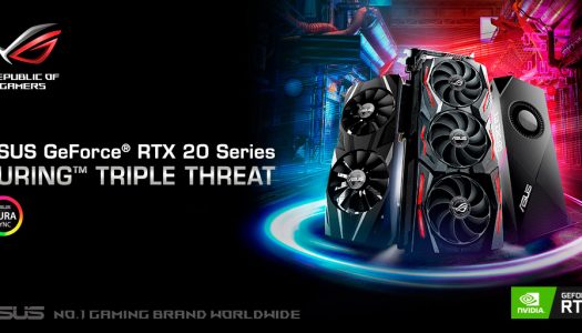 ASUS anuncia ROG Strix, Turbo y Dual GeForce RTX 2080 Ti y 2080 Gaming
