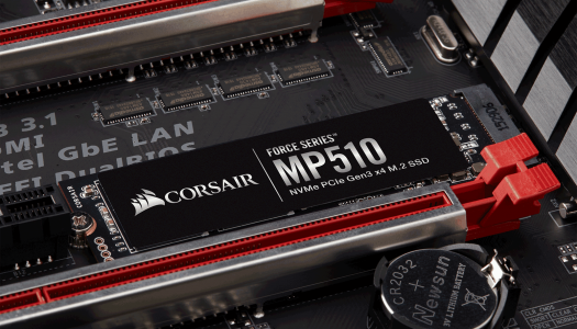 CORSAIR lanza el SSD Force Series MP510 M.2 PCIe NVMe