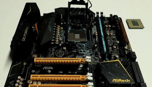 CPU Core i9-9900K llega a 5.50 GHz en una placa Z170