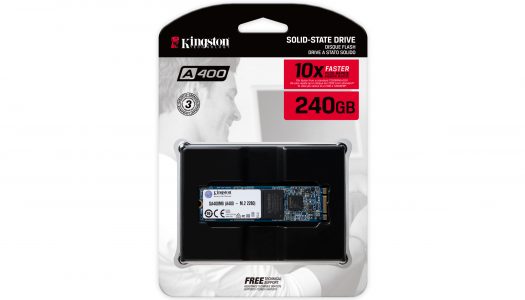 Kingston anuncia el A400 M.2, el SSD 10 veces más rápido que los discos duros tradicionales y con larga duración