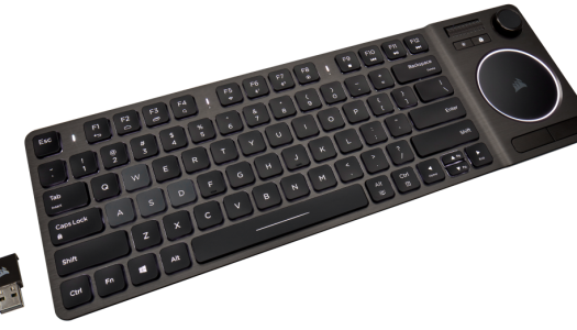 CORSAIR presenta el teclado K83 Wireless Entertainment: Control desde el sofá