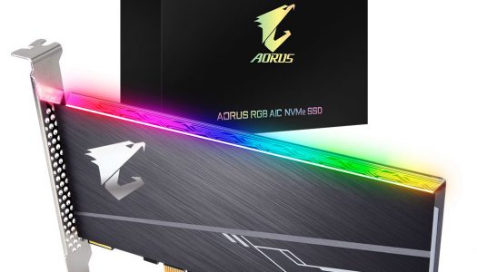 Gigabyte Aorus lanza nuevo SSD NVMe con iluminación RGB