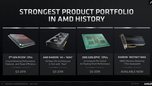 AMD confirma la llegada de Navi y Ryzen 3000 en el Q3 de 2019