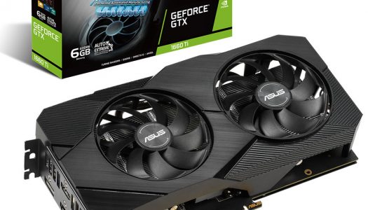 ASUS revela su nueva serie GeForce GTX 1660 Ti EVO
