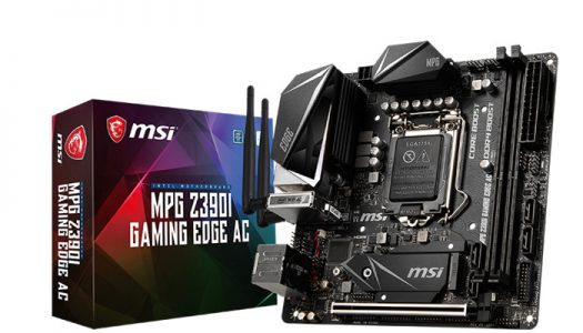 MSI logra récord mundial de velocidad en memorias DDR4 con una placa madre MPG Z390I GAMING EDGE AC