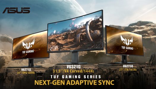 ASUS anuncia sus monitores TUF Gaming VG32VQ, VG27AQ y VG27BQ