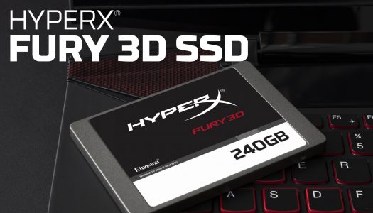 Sube de nivel con la nueva unidad de estado sólido HyperX SSD FURY 3D