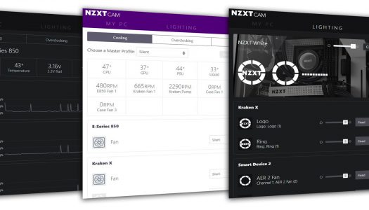 NZXT lanza CAM 4.0