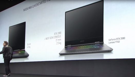 NVIDIA dice que la RTX 2080 Max-Q tiene más poder gráfico que la Xbox Series X y la Playstation 5