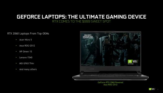 NVIDIA anuncia sus nuevas GPUs RTX SUPER para laptops