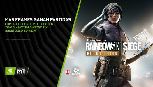 Obtén Tom Clancy’s Rainbow Six Siege con la compra de una GPU GeForce RTX