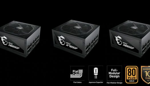MSI lanza su nueva línea de fuentes de poder preparadas para las tarjetas NVIDIA GeForce RTX 30