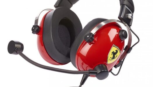Thrustmaster lanza los audífonos para juegos T.Racing Scuderia Ferrari DTS