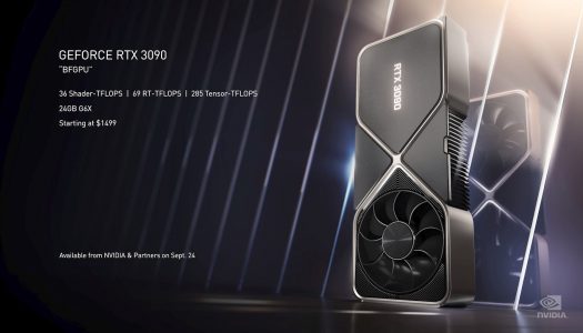 Big F GPU: La nueva RTX 3090 costará $1.499 dólares
