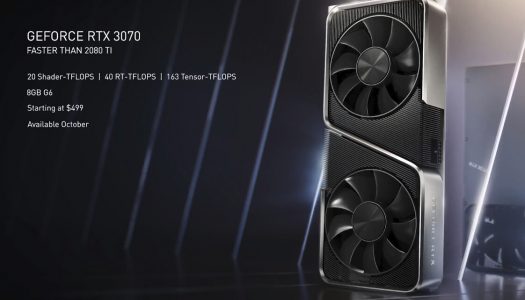 NVIDIA presenta la nueva GeForce RTX 3070