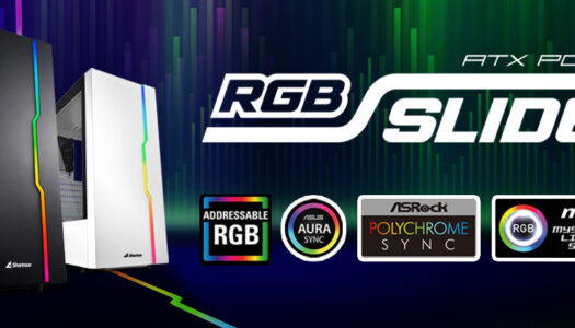Sharkoon lanza su nuevo gabinete RGB Slider White