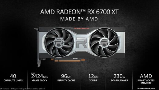 AMD entregará solo un par de miles de RX 6700XT para toda Europa en la fecha de lanzamiento