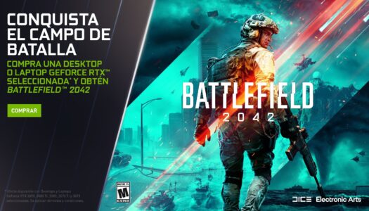 ¡Obtén Battlefield 2042 con la compra de una desktop o laptop GeForce RTX Serie 30!