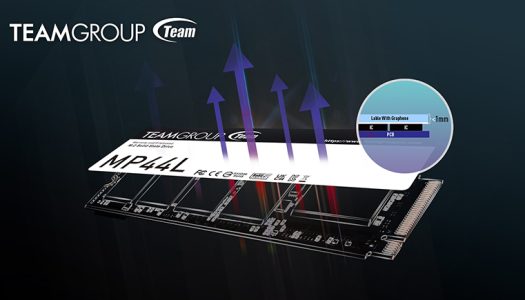TEAMGROUP anuncia el primer SSD con una etiqueta Grafeno para disipar el calor, el MP44L M.2 PCIe 4.0